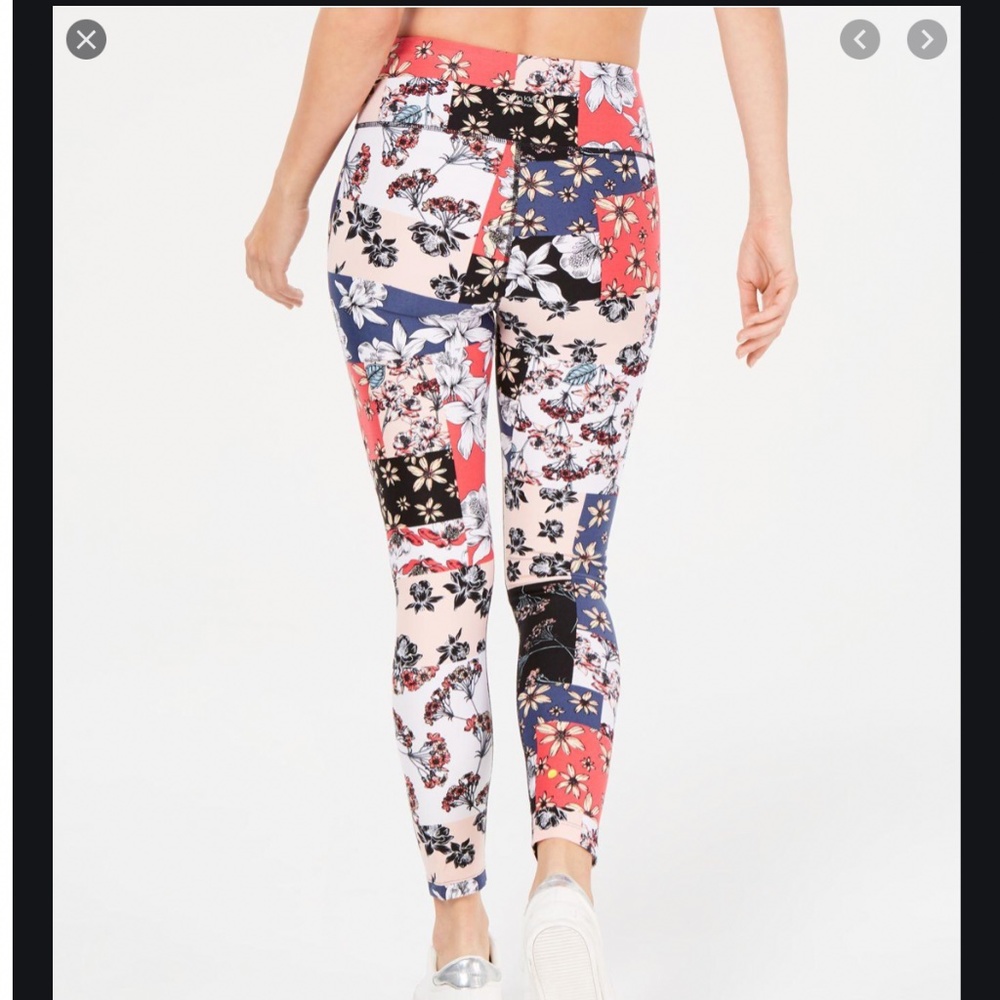 NWT CALVIN KLEIN Freesia Performance Leggings S/P